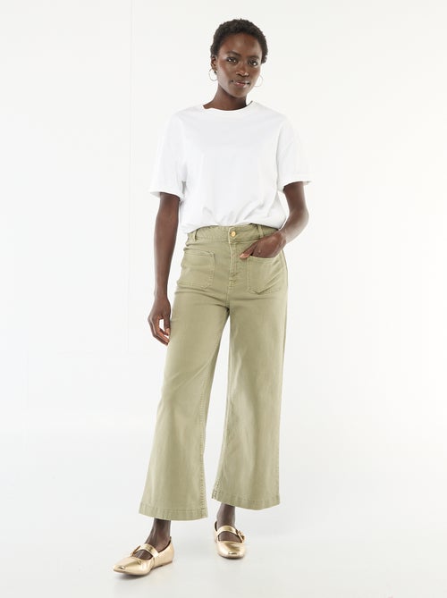 Colorful Wide Leg Pants - Kiabi