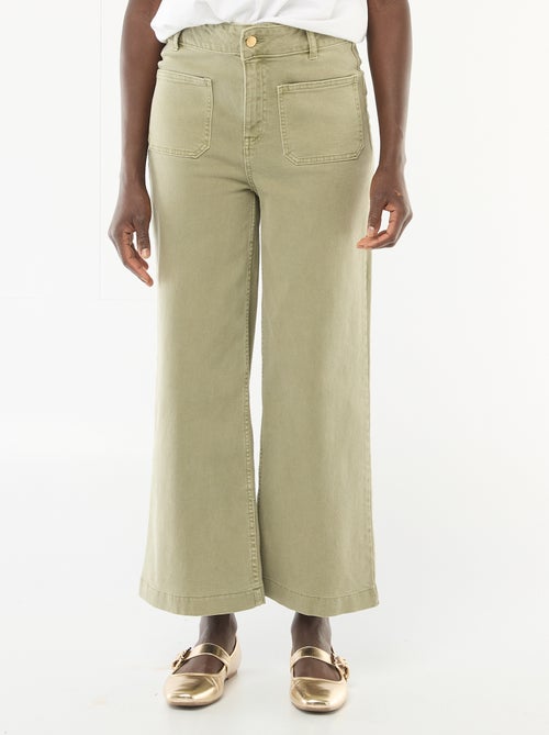 Colorful Wide Leg Pants - Kiabi