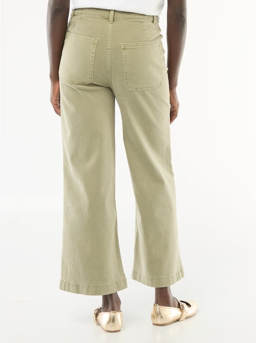 Colorful Wide Leg Pants - Kiabi