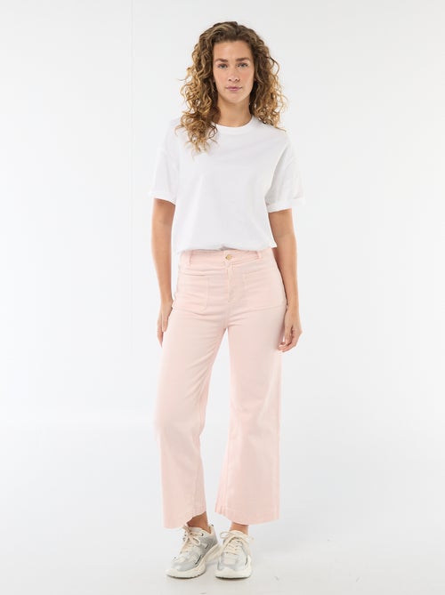 Colorful Wide Leg Pants - Kiabi