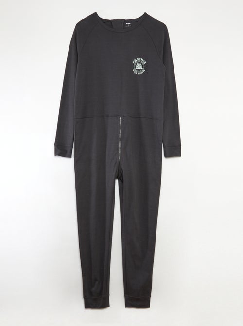 Combinaison avec ouverture zippée - collection facile à enfiler - Kiabi