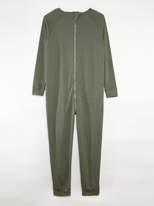 Combinaison avec ouverture zippée - collection facile à enfiler - Kiabi