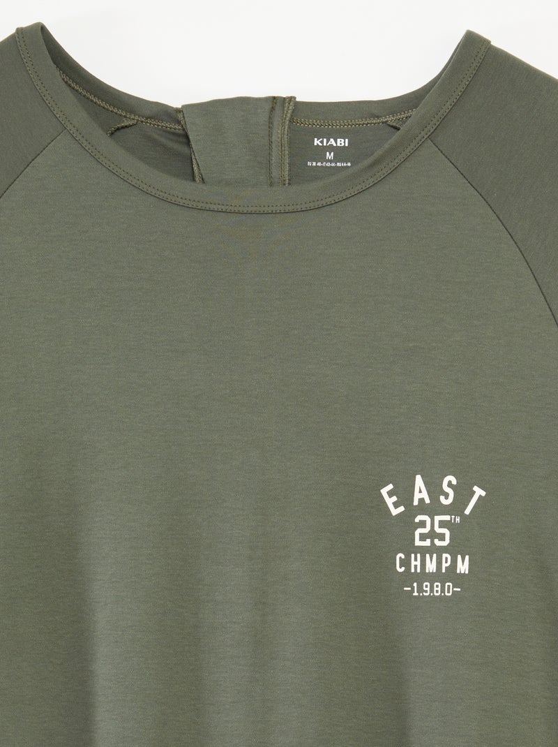 Combinaison avec ouverture zippée - collection facile à enfiler Gris - Kiabi