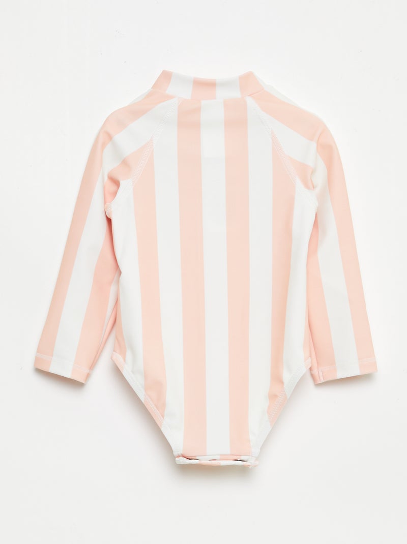 Combinaison de bain 'Disney' 'Stitch' zippée Orange - Kiabi