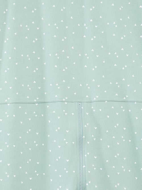 Combinaison de nuit avec ouverture zippée - collection facile à enfiler - Kiabi