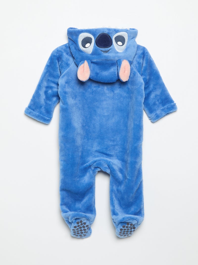 Combinaison de nuit 'Disney' avec capuche Bleu - Kiabi