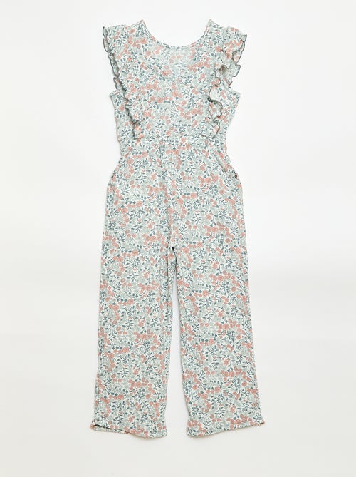 Combinaison pantalon à manches courtes - Kiabi