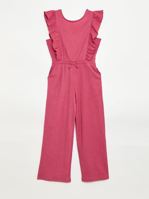 Combinaison pantalon à manches courtes - Kiabi