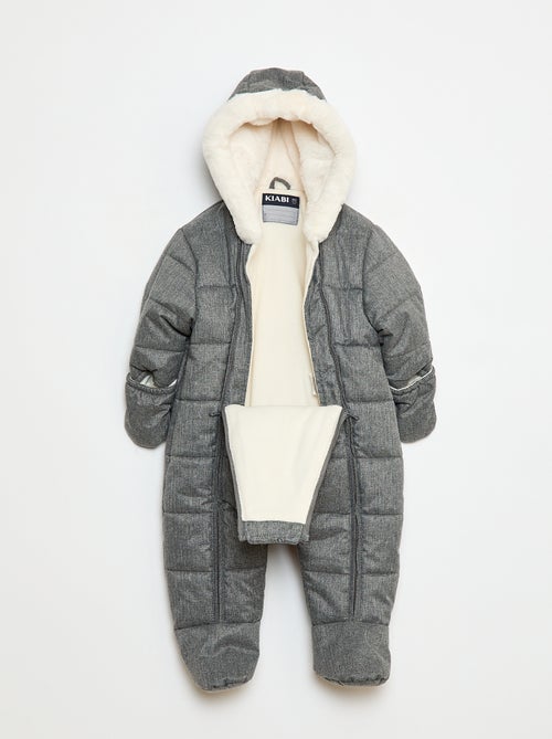 Combipilote complète avec doublure effet moutonné - Kiabi