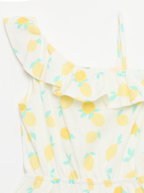 Combishort avec col asymétrique - Kiabi