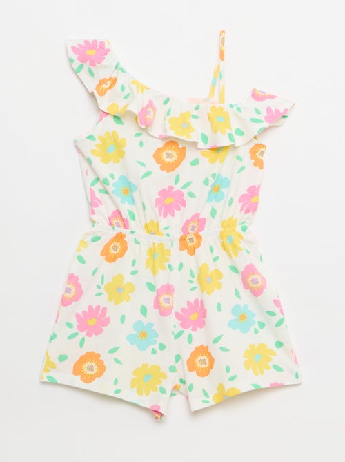 Combishort avec col asymétrique - Kiabi