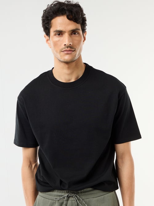 Comfort Fit / Oversized Plain T-shirt - Kiabi