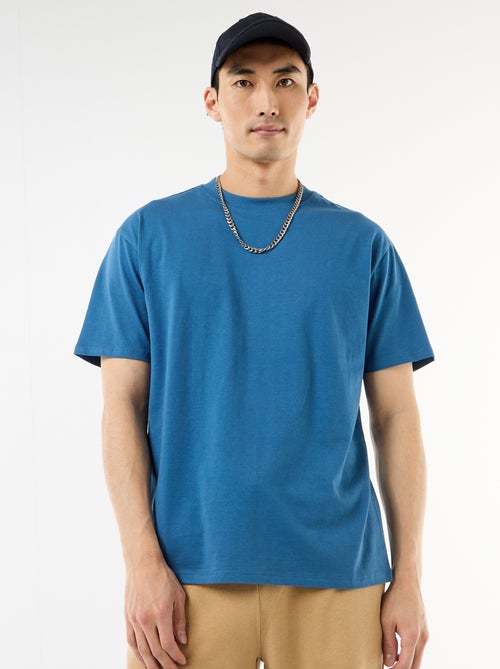 Comfort Fit / Oversized Plain T-shirt - Kiabi
