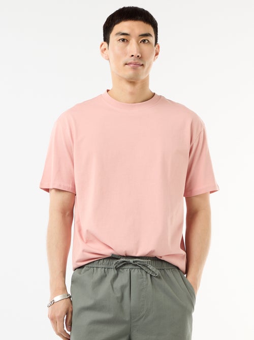 Comfort Fit / Oversized Plain T-shirt - Kiabi