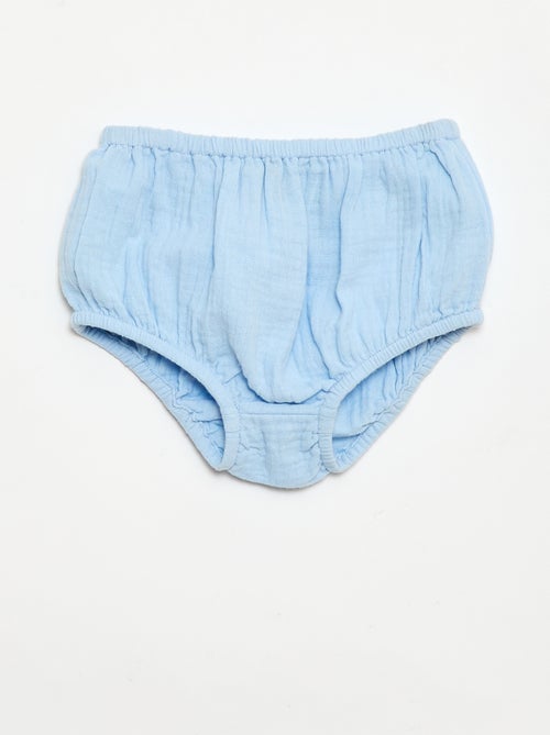 Completo 2 pezzi - Abito a maniche corte + culotte - Kiabi