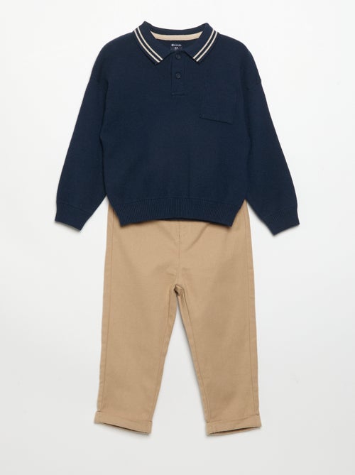 Completo 2 pezzi - maglione + pantaloni - Kiabi
