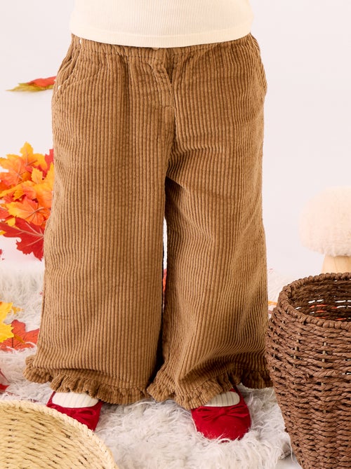 Completo 2 pezzi - T-shirt + pantaloni in velluto - Kiabi Completo 2 pezzi - T-shirt + pantaloni in velluto - Kiabi