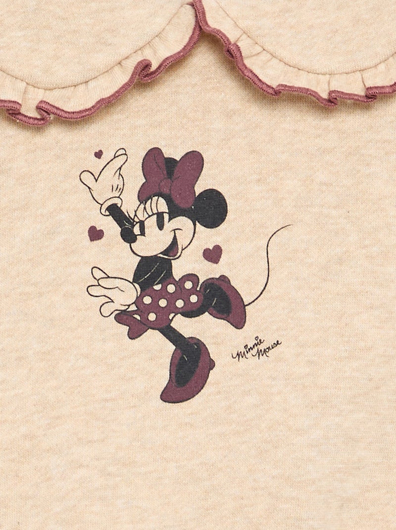 Completo 2 pezzi 'Disney' - Felpa + leggings Rosa - Kiabi