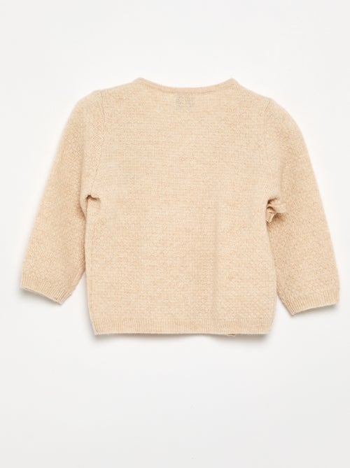 Completo 2 pezzi in lana e cashmere - Premium - Kiabi
