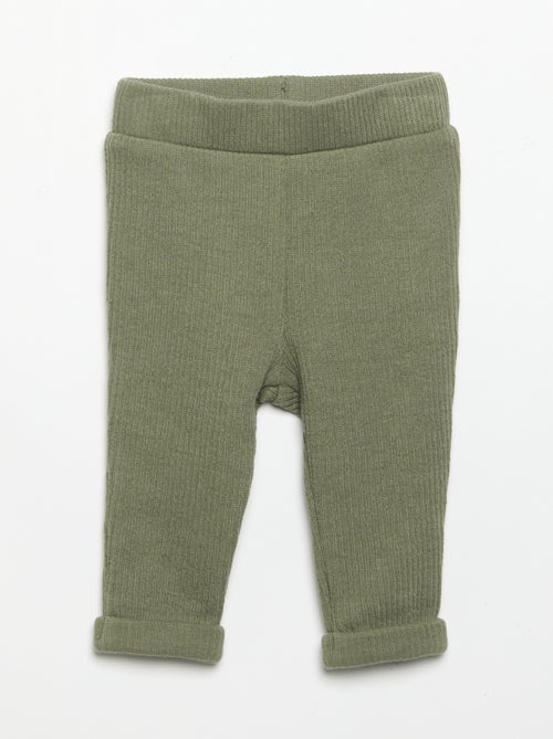 Completo 2 pezzi in maglia a costine - Felpa + pantaloni - Kiabi Completo 2 pezzi in maglia a costine - Felpa + pantaloni - Kiabi