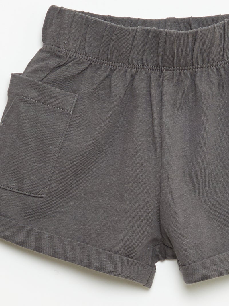 Completo 2 pezzi short + T-shirt Kaki - Kiabi