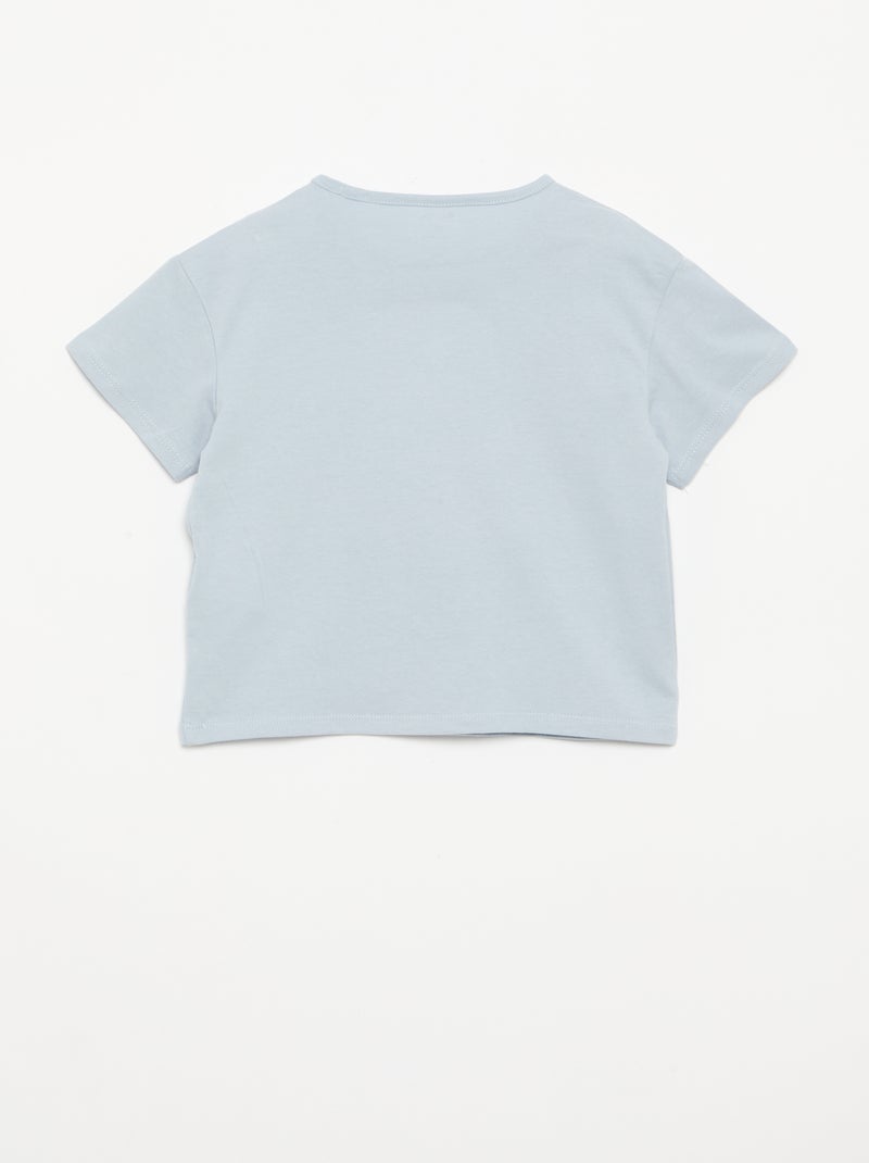 Completo 2 pezzi T-shirt + leggings Blu - Kiabi
