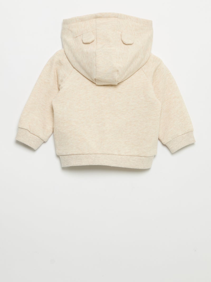 Completo 3 pezzi 'Disney' - Felpa + pantaloni + T-shirt a maniche lunghe Beige - Kiabi