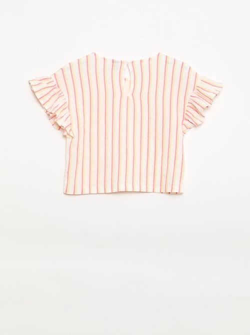 Completo a righe t-shirt + pantaloni - 2 pezzi - Kiabi