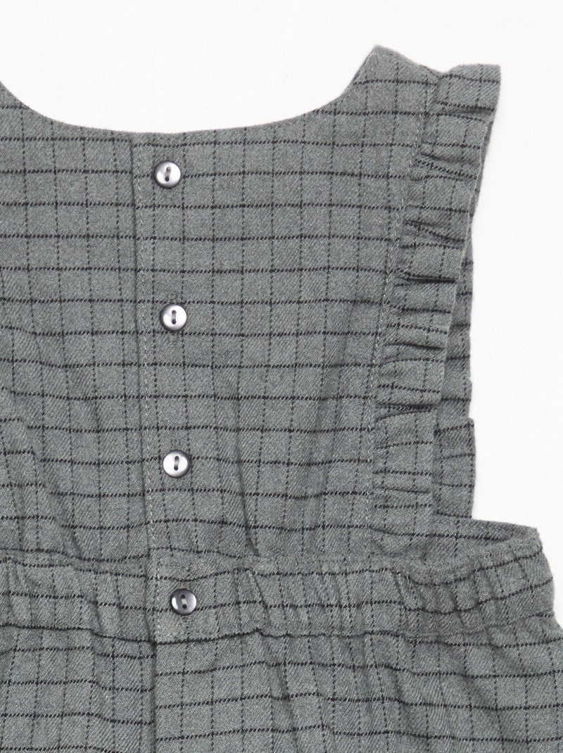 Completo abito senza maniche + collant Grigio - Kiabi