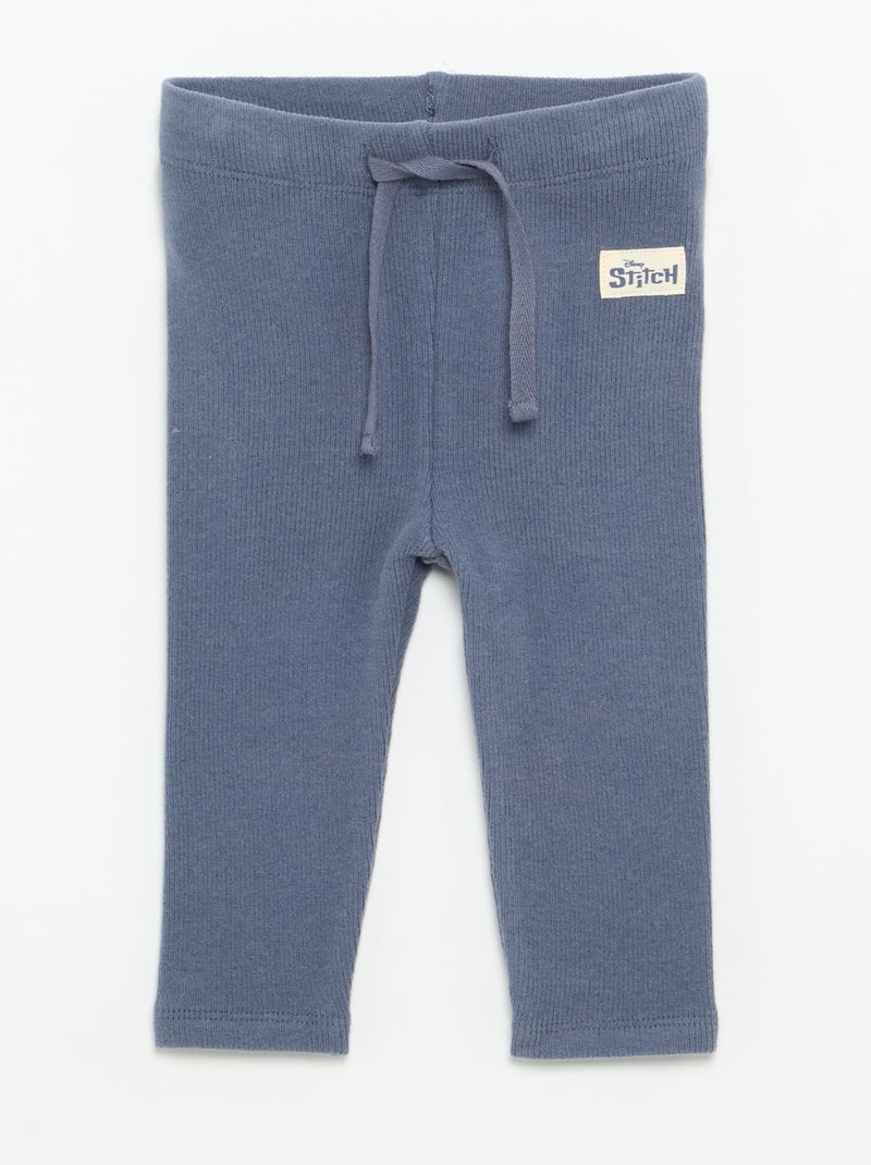 Completo 'Disney' 2 pezzi - Felpa con volant + leggings Blu - Kiabi