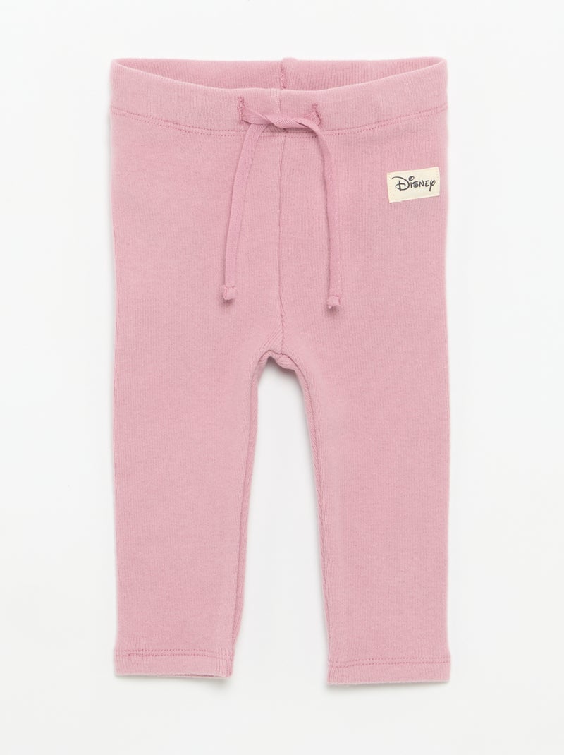 Completo 'Disney' 2 pezzi - Felpa con volant + leggings Rosa - Kiabi