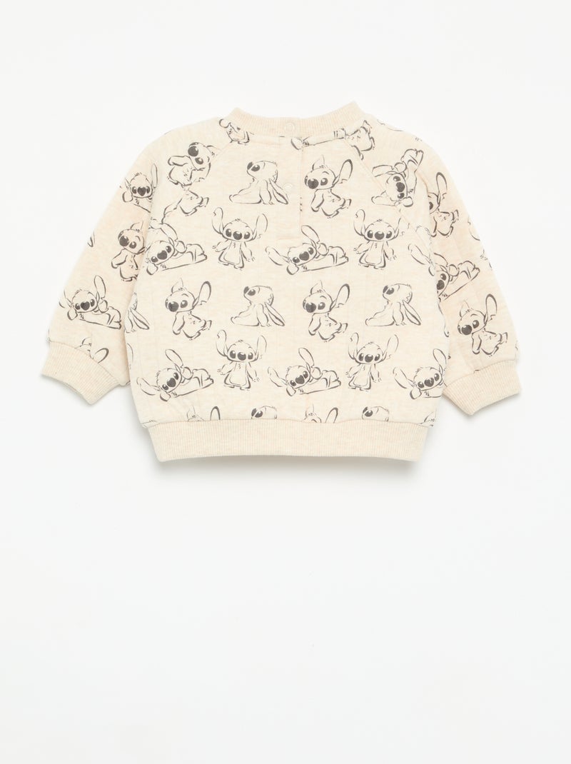 Completo 'Disney' 2 pezzi: felpa + pantaloni Beige - Kiabi