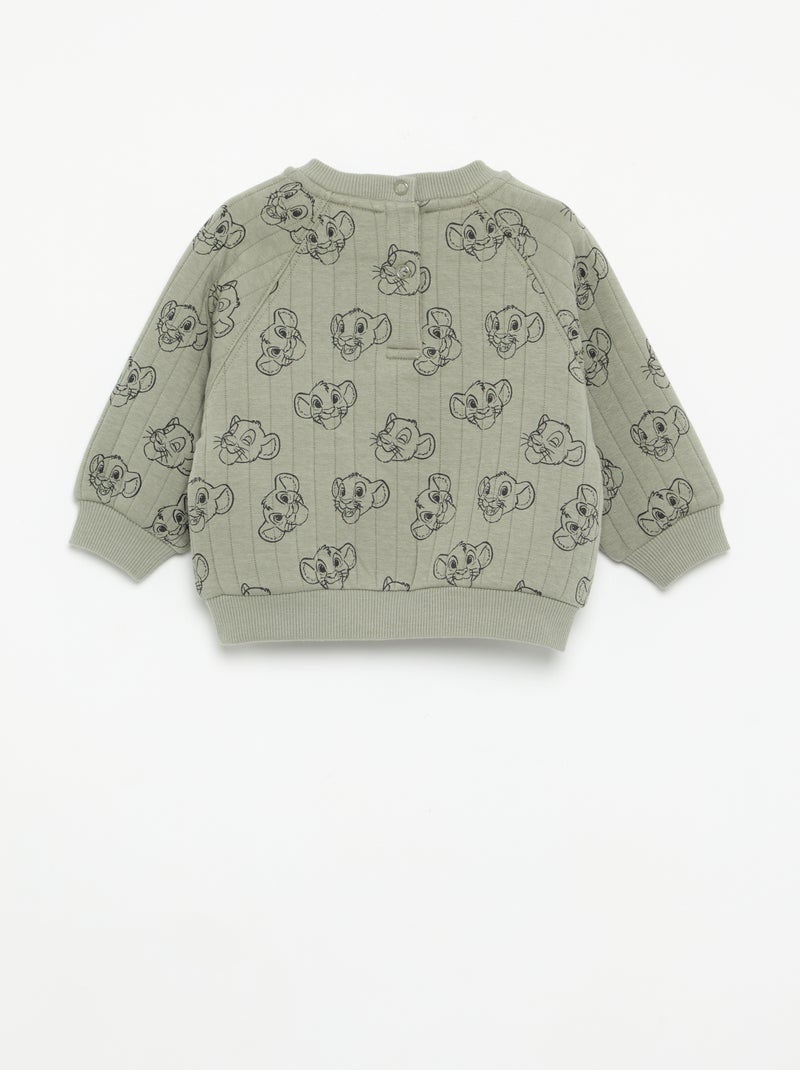 Completo 'Disney' 2 pezzi: felpa + pantaloni Verde - Kiabi