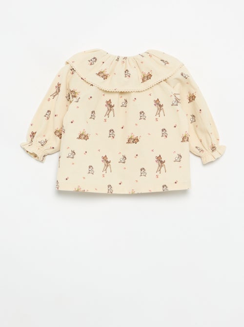 Completo "Disney" "Bambi" 2 pezzi - Camicia + leggings - Kiabi