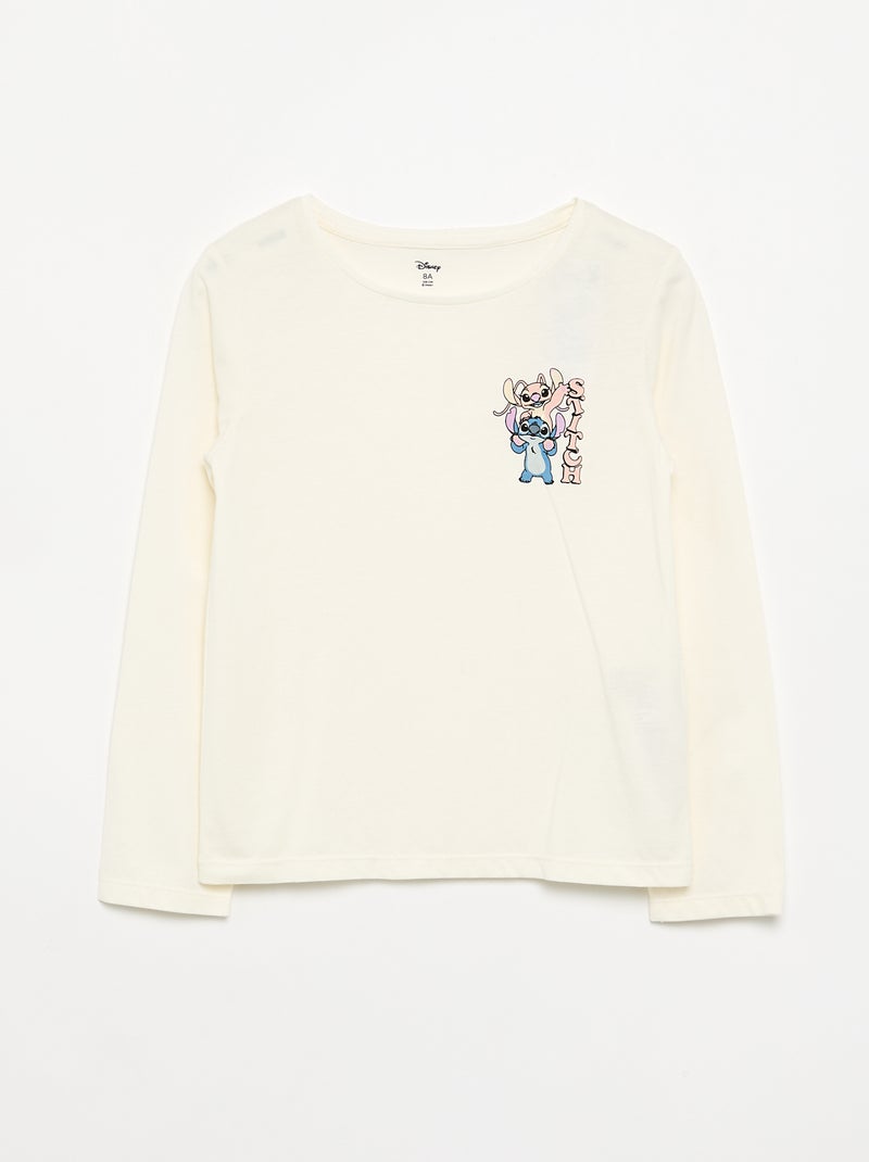 Completo 'Disney' Stitch' 2 pezzi - salopette vestito + T-shirt a maniche lunghe Blu - Kiabi