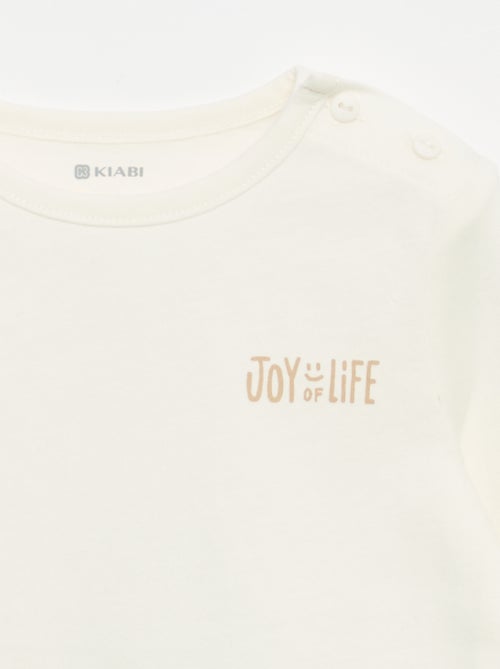 Completo felpa + jogging + t-shirt - 3 pezzi - Kiabi