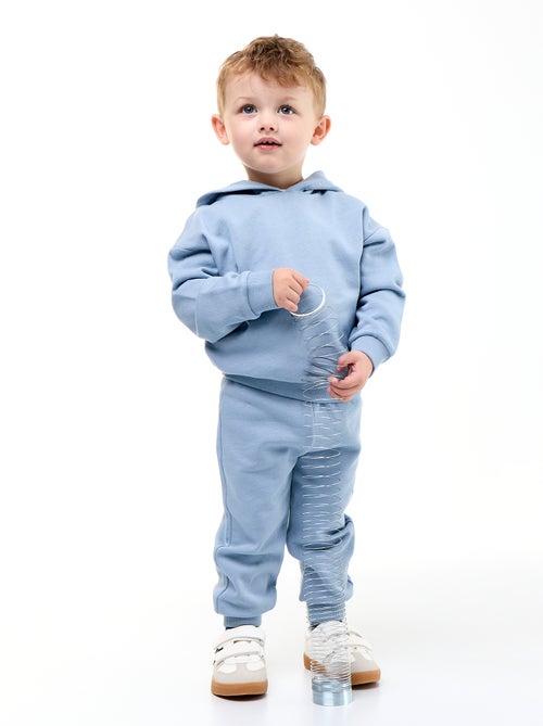 Completo felpa + jogging + t-shirt - 3 pezzi - Kiabi Completo felpa + jogging + t-shirt - 3 pezzi - Kiabi