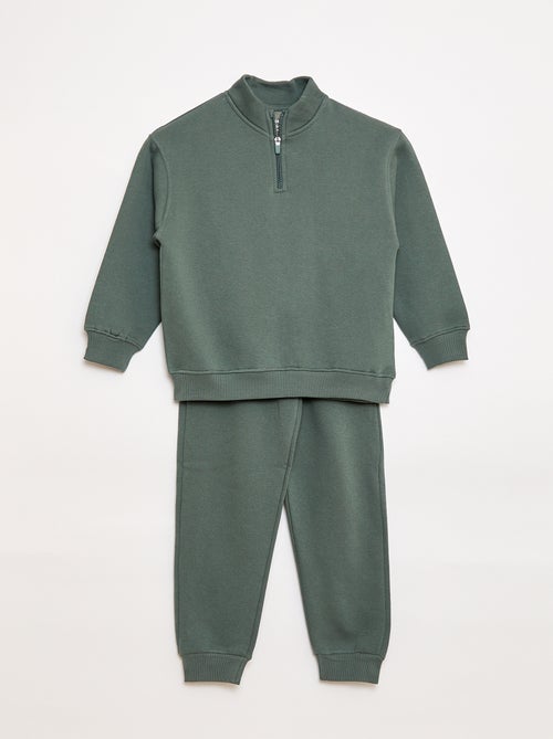 Completo felpa + pantaloni da jogging - 2 pezzi - Kiabi