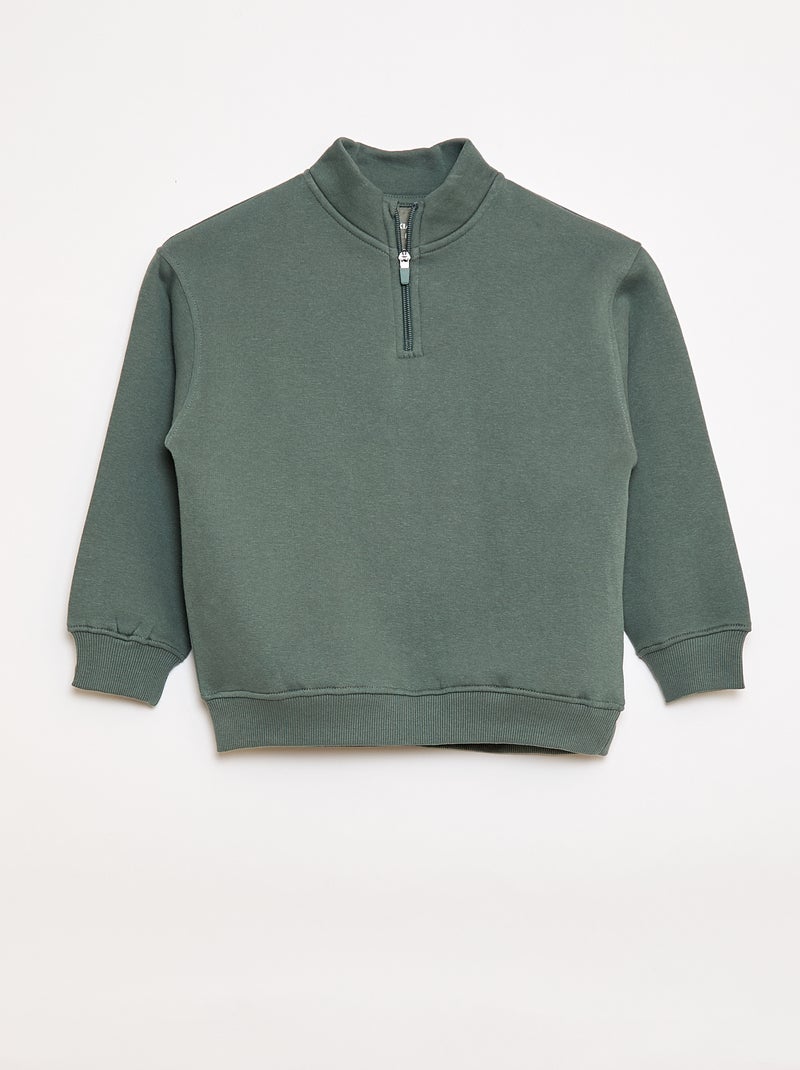 Completo felpa + pantaloni da jogging - 2 pezzi Verde - Kiabi
