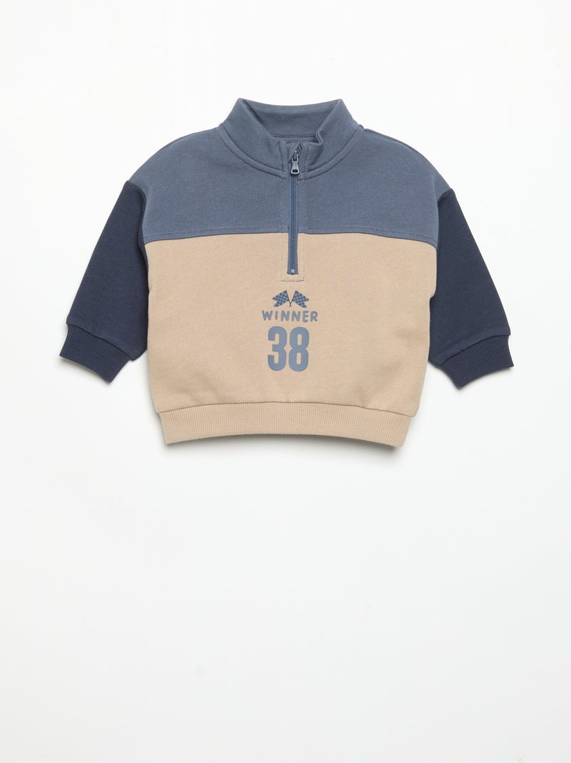 Completo felpa + pantaloni da jogging Blu - Kiabi