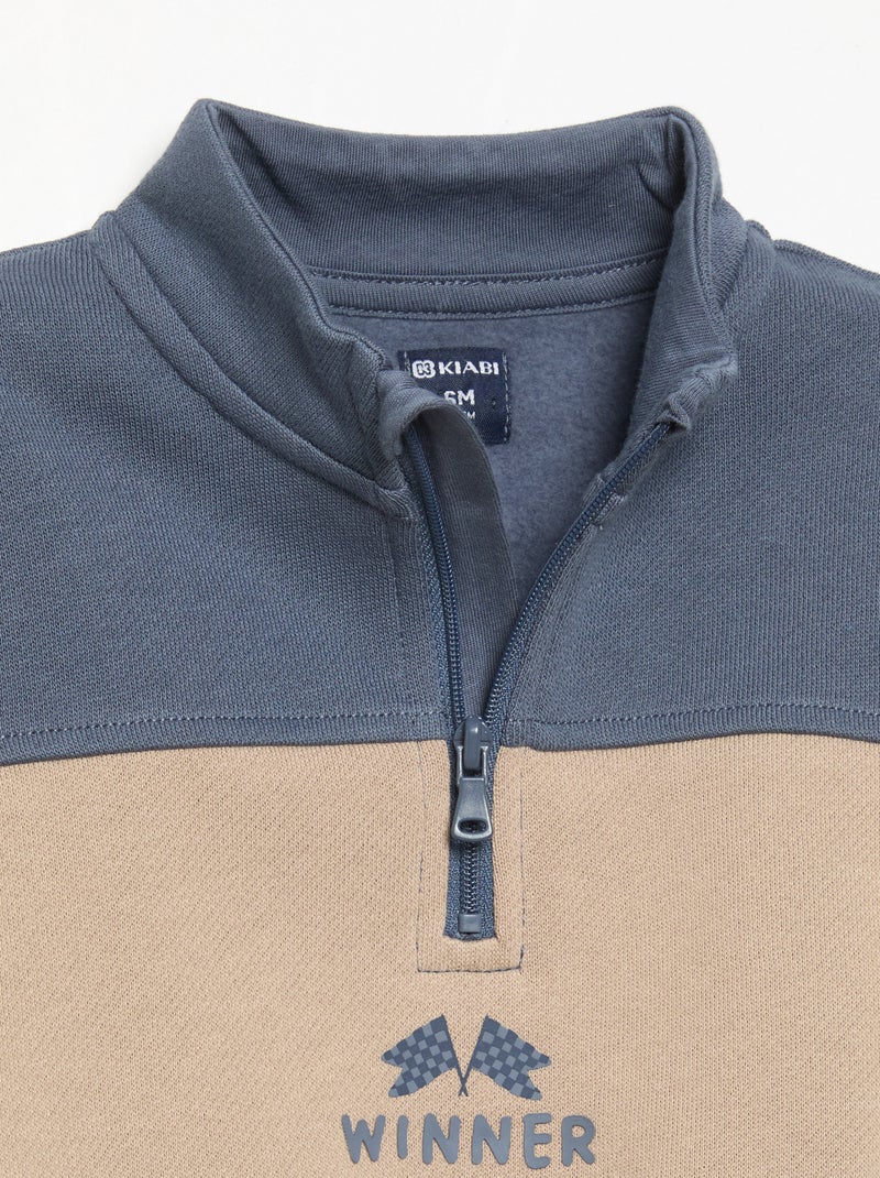 Completo felpa + pantaloni da jogging Blu - Kiabi