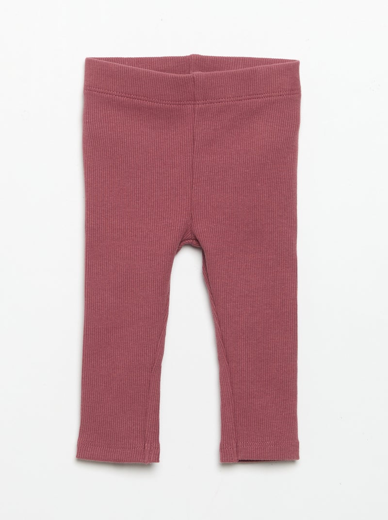 Completo felpa stampata + leggings Viola - Kiabi