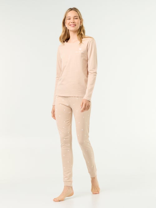 Completo in jersey - 2 pezzi - Kiabi