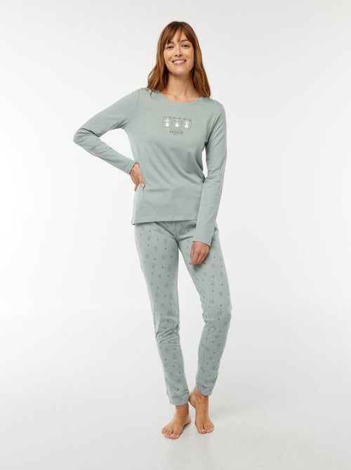 Completo in jersey - 2 pezzi - Kiabi