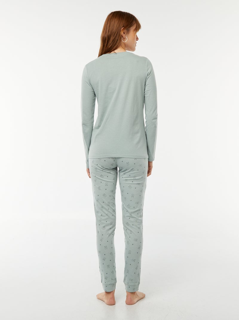 Completo in jersey - 2 pezzi Blu - Kiabi