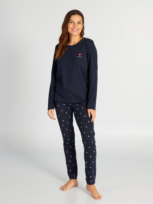 Completo in jersey - 2 pezzi - Kiabi