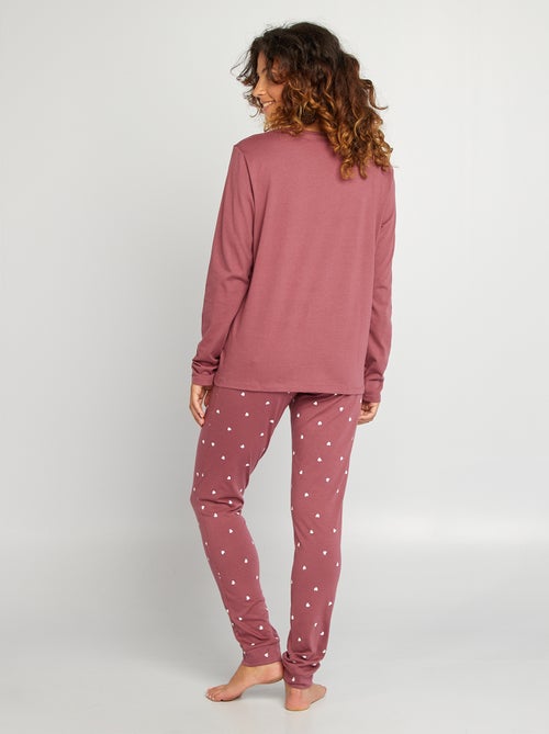 Completo in jersey - 2 pezzi - Kiabi