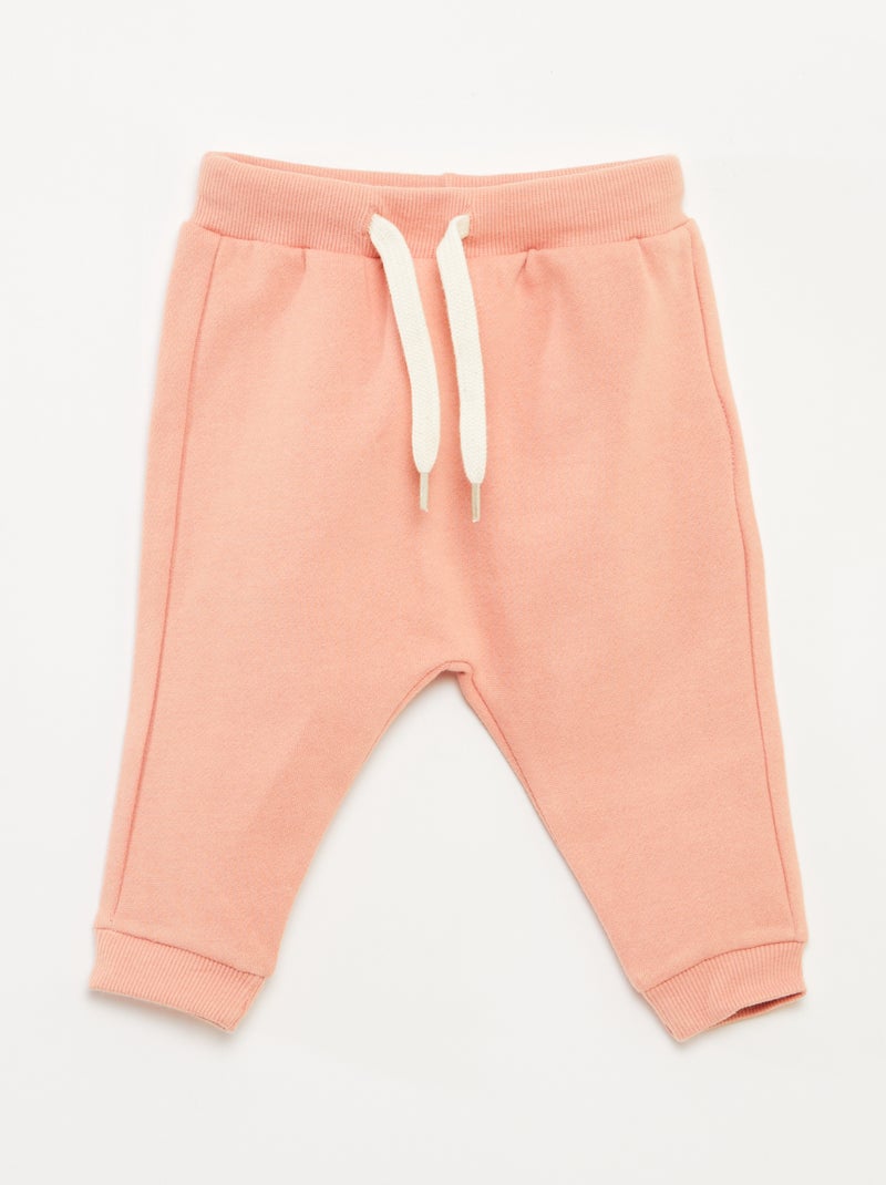 Completo in pile felpa + pantaloni - 2 pezzi Rosa - Kiabi
