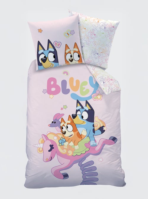 Completo lenzuola 'Bluey' 2 pezzi - 1 copripiumino singolo + 1 federa - Kiabi