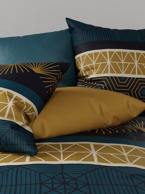 Completo letto stampato copripiumino + 2 federe - 2 persone - Kiabi